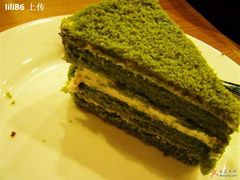 抹茶蛋糕-萨莉亚意式餐厅(特力时尚汇店)