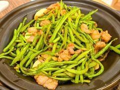 干锅五花肉芸豆丝-云海肴·汽锅鸡·云南菜(广安门天虹店)