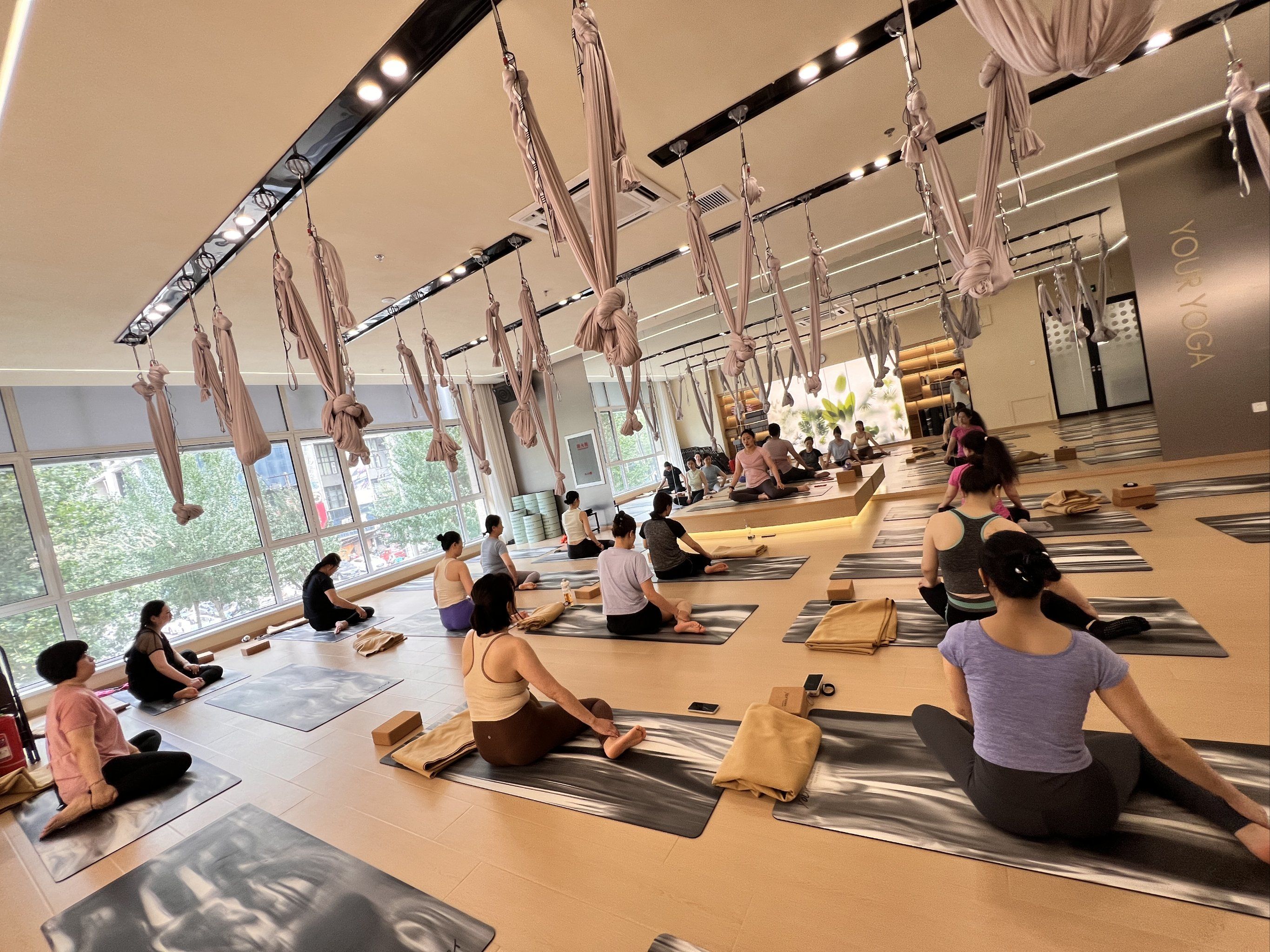 室内瑜伽也精彩
