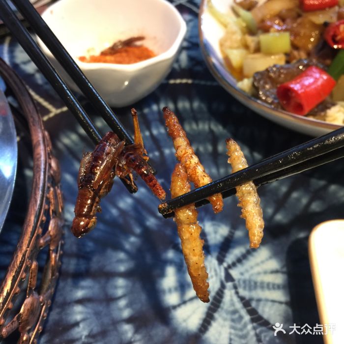 云味四季.云南菜(万象城店)昆虫三宝图片 - 第2张