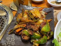 辣炒米血糕-万兴佳烤肉·长白山老味道(宏泰广场店)
