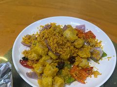 炸竹肠-隔田烧鸡