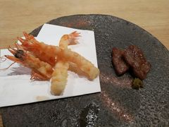 甜虾天妇罗&nbsp;和牛-然寿司(郎园vintage店)