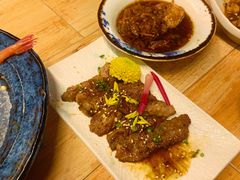 秘制黑蒜汁牛肉-熊藏居酒屋(kkone店)