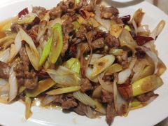 葱爆羊肉-北疆饭店(吴江店)