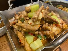 鸡爪牛蛙煲-闽上鲜·福建菜(龙湖滨江天街店)
