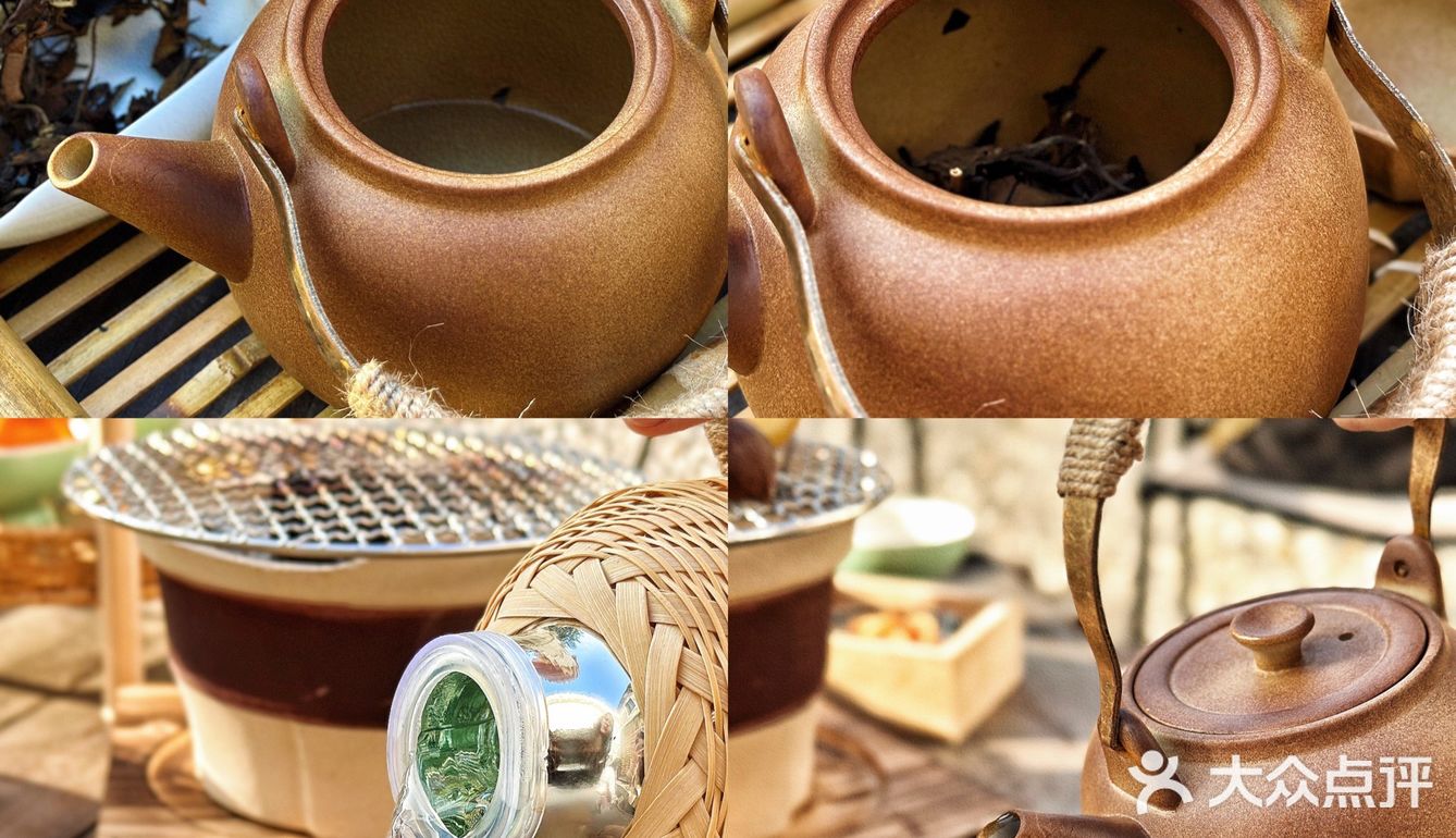 √ 围炉煮茶套餐 适合2-3个人，套餐里面有两壶茶