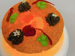 谷物脆片-松露地肤子-甜豆仁-九献创意菜·牛排馆(亮马河花园店)