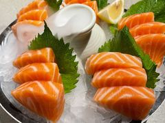 厚切深海三文鱼刺身-万岁寿司(万国店)