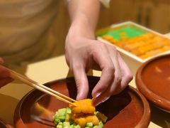 牛油果塔塔海胆-荣一代目OMAKASE板前料理