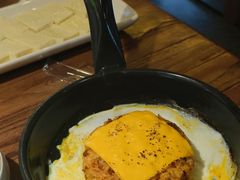 太阳芝士炒饭-九田家黑牛烤肉料理(新辰里亚运村店)