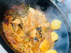 -北京龙庆四季香农家饭庄·灶台鱼·碳烤虹鳟鱼(龙庆峡店)