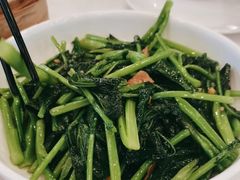 炒芥兰苗-金河半岛园林酒家(金融城店)