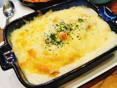 奶油鸡肉焗饭-SONGUOLIFE松果咖啡(七莘路店)