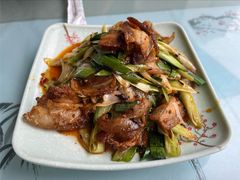 青蒜回锅肉-良泉足疗
