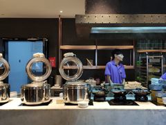 自助取餐区-枣子树·素食餐厅(朱家尖店)