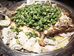 翡翠青椒味烤鱼-烤匠麻辣烤鱼(万象城店)