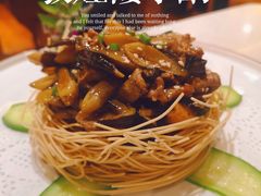 鸡纵菌爆炒牛肉-伊祥·敦煌楼