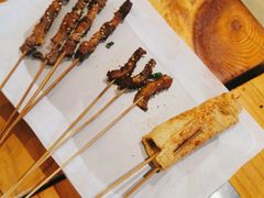 烤羔羊肉串-木屋烧烤(龙湖天街店)
