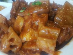 蹄花焖藕-刘胖子家常菜·蹄花焖藕(中南店)