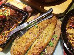 碳烤巴沙鱼-烛影拾光观景餐厅·创意菜·摄影·小提琴(大唐不夜城店)