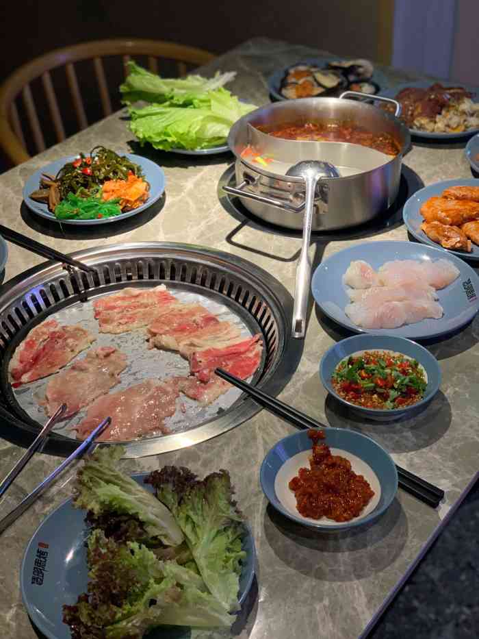 透明思烤自助烤肉·海鲜火锅(大朗店)-"大朗附近我最喜欢的火锅店,在
