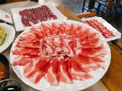 手切精选羊腿肉-京门老爆三·铜锅涮肉 爆肚(望京店)