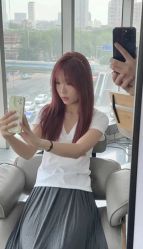 点击看大图 -藤野造型烫发染发