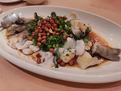 葱油捞鲈鱼-宝园酒家(美林M·LIVE天地东座店)