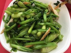 清炒水芹-复旦大学本部-食堂