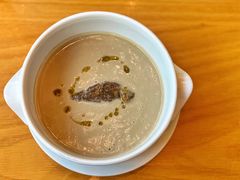 鲜奶油羊肚菌菇汤-君悦酒店·La Terrazza意合園·意式风味