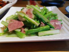 芦笋炒培根-望京一号·重庆江湖菜(工体店)