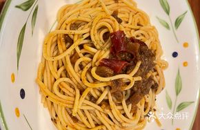 Mushroom Meat Sauce Pasta
