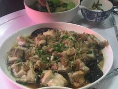 石斑鱼蒸冬菜（隐藏菜单）-港澳烧卤馆