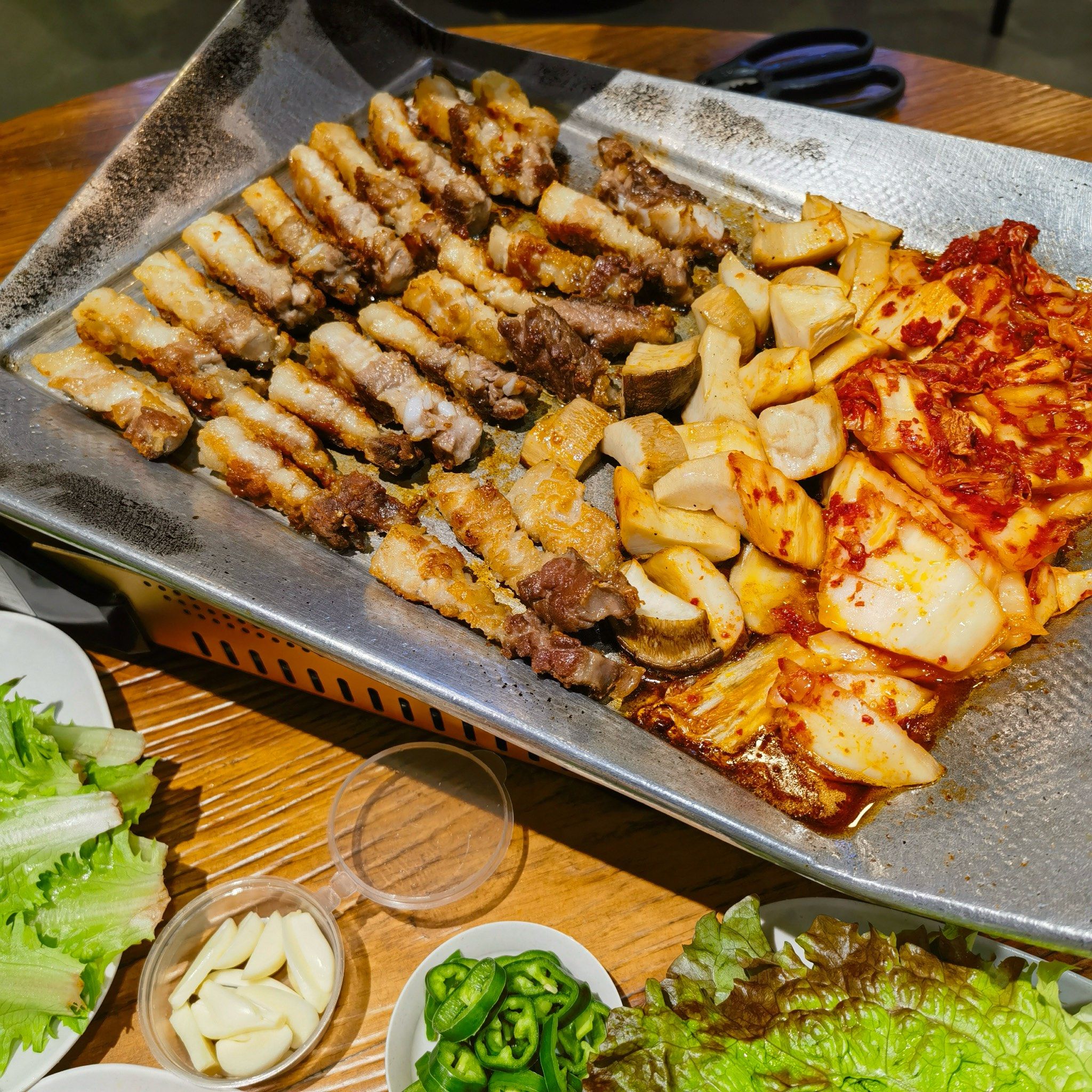 韩式五花肉烤盘来袭