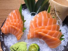 三文鱼刺身-栖川山葵家·寿喜锅·日式料理(龙湖北城天街商场店)