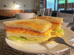火腿鸡蛋三明治-隅cafe(傅厚岗店)