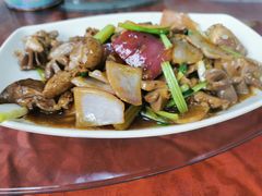 炒鸡杂-香江农家乐饭店