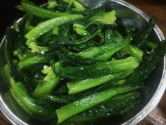 蒜蓉炒油麦菜-香竹农庄•传统竹筒饭(十年店)