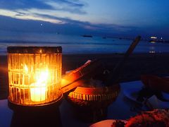 -金巴兰海滩烛光bbq