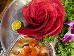 -明洞阿姨·韩式酱蟹烤肉·创意料理(三元桥店)