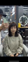 点击看大图 -藤野造型烫发染发