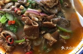 Stir-fried Pig Liver and Intestines Noodle Topping
