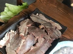 熟牛肉（半份）-乡土黄·鲜牛肉火锅·小龙虾(兴业街店)