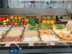 自助取餐区-非烤勿扰韩料自助烤肉(松山湖万科店)
