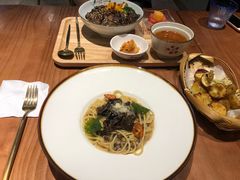 牛肝菌奶油意面-POKEE VIA&Brunch·维娅(重庆来福士店)