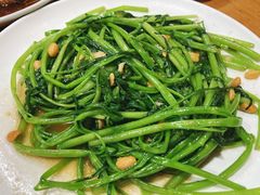 潮汕蒜蓉西洋菜-潮粥馆(长江花园店)