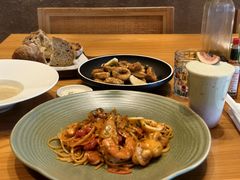 混合海鲜扁面-君悦酒店·La Terrazza意合園·意式风味