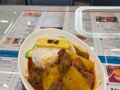 咖喱揸腩饭-敏华冰厅(平安金融中心店)