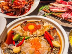 -草家酱蟹炭火烤肉店(珲春南路一店)